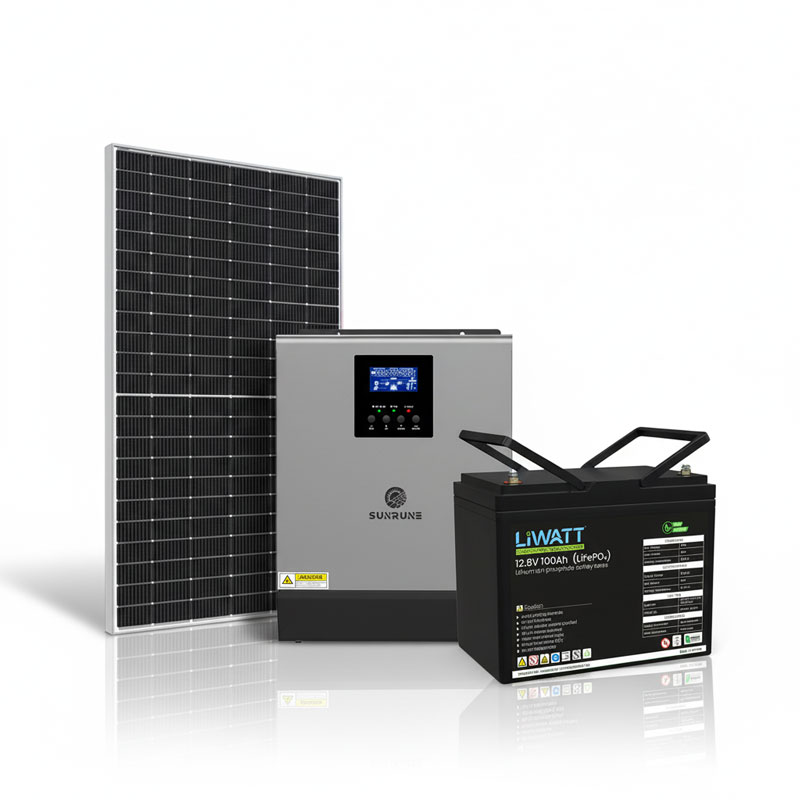 1kW AC Solar System Package (Off-Grid / Hybrid)