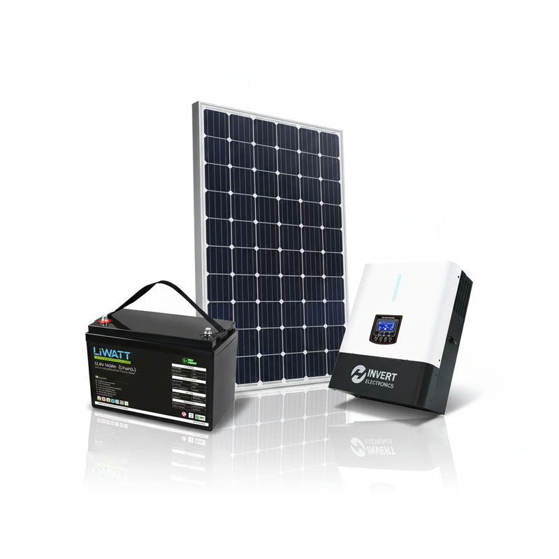 1.2 kW Off Grid-Hybrid Solar System with LFP Battery – Rural Sun Power in Bangladesh