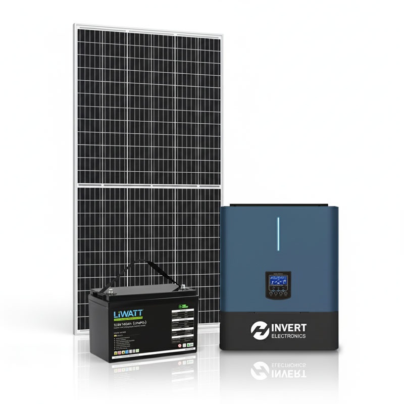 2 kW Off Grid-Hybrid Solar System with LFP Battery – Rural Sun Power in Bangladesh