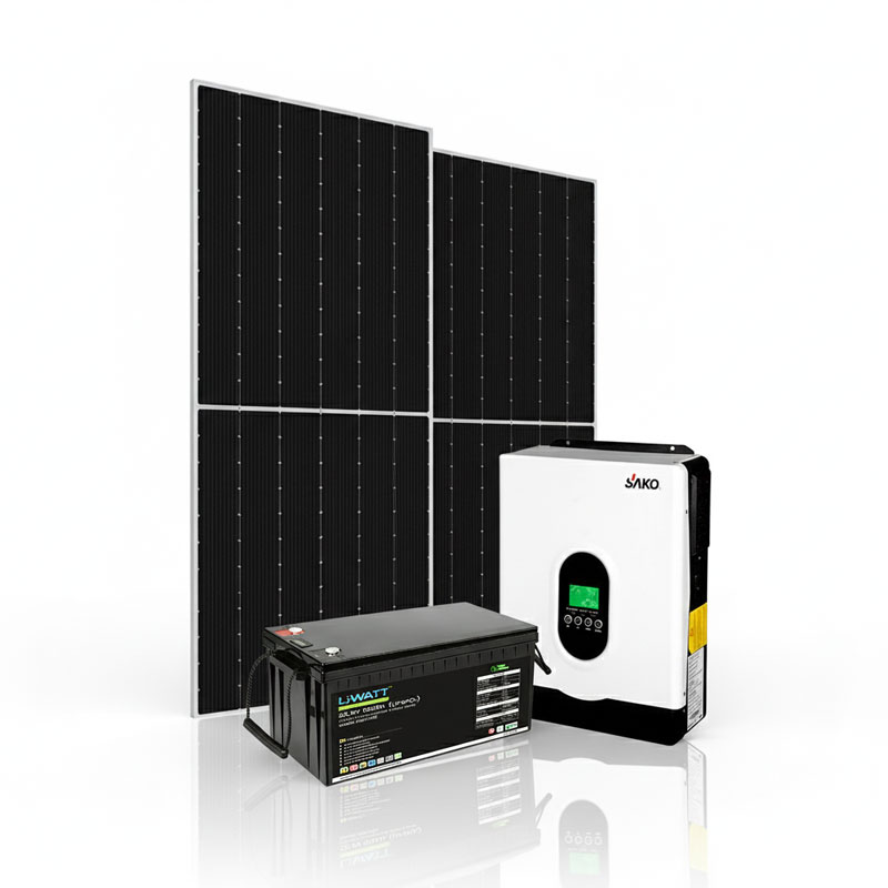 3 kW Off Grid-Hybrid Solar System with LFP Battery – Rural Sun Power in Bangladesh