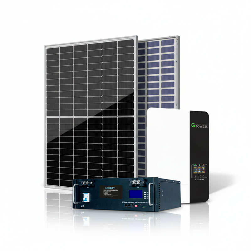 3.5 kW Off Grid-Hybrid Solar System with LiFePO₄ Battery – Rural Sun Power in Bangladesh