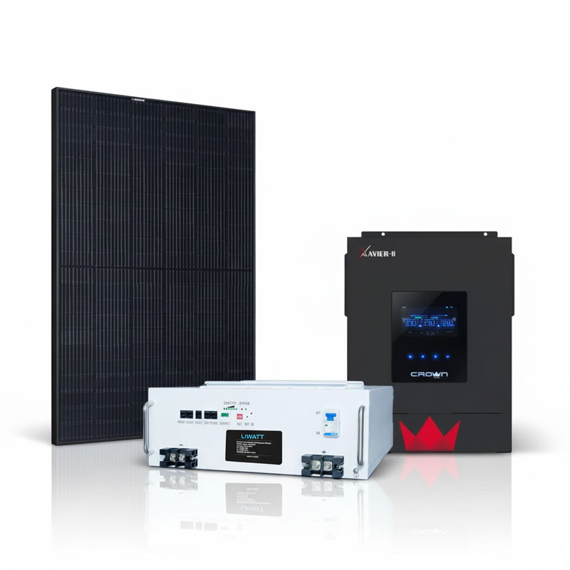 Great Reliable 5.6 kW Off Grid-Hybrid Solar System
